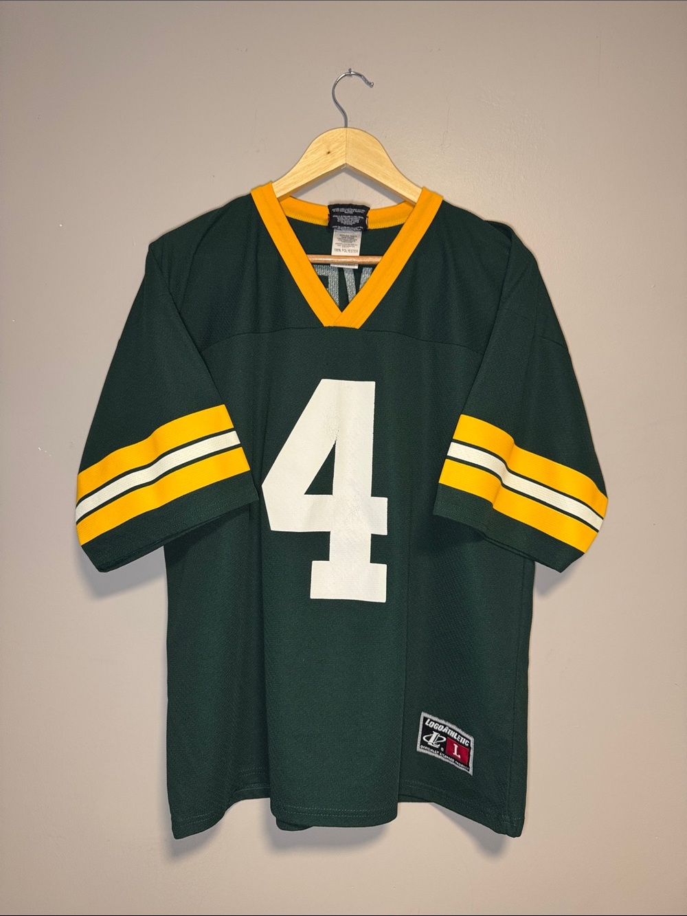 Vintage Brett Favre Jersey / Large / Logo Athletic / Green Bay Packers / NFL